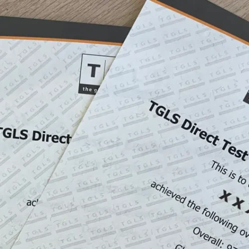 Certyfikat TGLS
